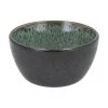 Bitz Sch&auml;lchen Gastro aus Steingut in Schwarz/Gr&uuml;n, 2 St&uuml;ck, Ø 12 x H 6 cm