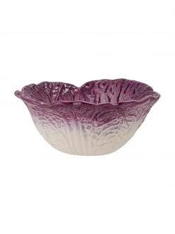 Bloomingville Schälchen Mimosa aus Steingut in Salatform, Ø 13 x H 6 cm, 200 ml