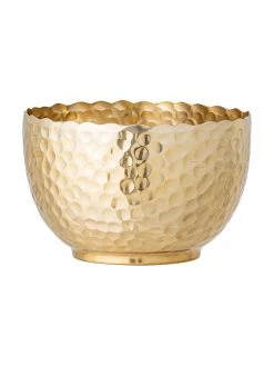 Bloomingville Schälchen Net aus Aluminium, 4 Stück, Ø 11 x H 7 cm