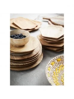 Madam Stoltz Schälchen Sandry Ø 14 aus Paulowniaholz, Ø 14 x H 7 cm -Küche Geschäft Schalchen Sandry O 14 aus Paulowniaholz 3