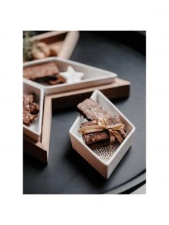 Räder Schälchen-Set Star aus Porzellan, 7-tlg., L 43 x H 4 cm -Küche Geschäft Schalchen Set Star aus Porzellan 7 tlg 5