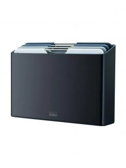 Joseph Joseph Schneidebretter Folio mit Halterung, 4 St&uuml;ck, B 32 x H 22 cm