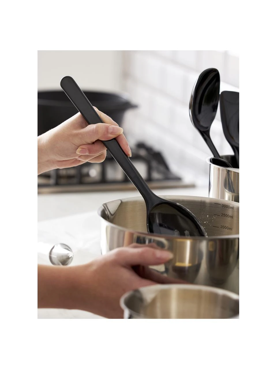 Rosti Schüssel-Set Margrethe aus Edelstahl in Silberfarben, 3-tlg., Set mit verschiedenen Größen 2 Rosti Schüssel-Set Margrethe aus Edelstahl in Silberfarben, 3-tlg., Set mit verschiedenen Größen – Bild 2