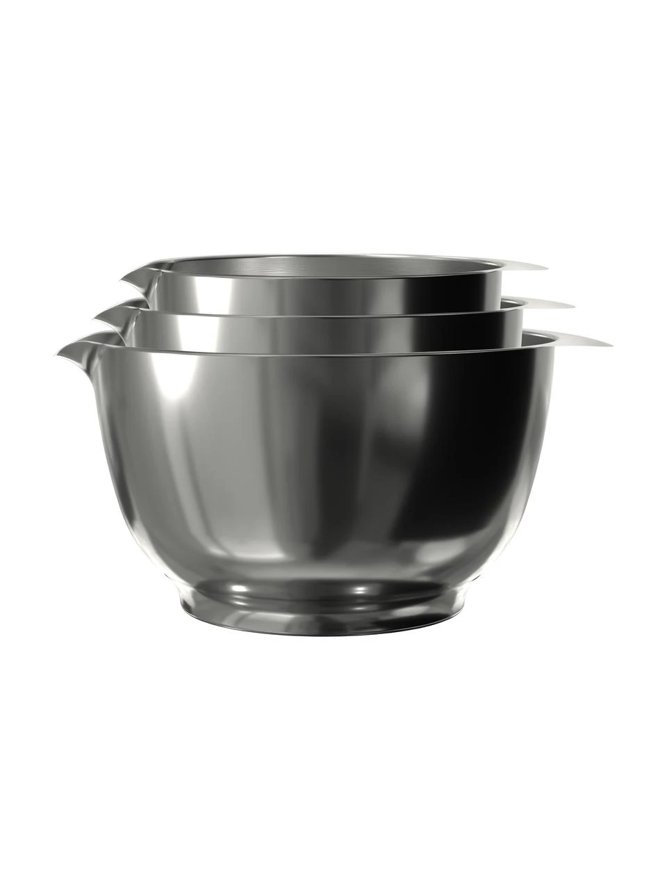 Rosti Schüssel-Set Margrethe aus Edelstahl in Silberfarben, 3-tlg., Set mit verschiedenen Größen 1 Rosti Schüssel-Set Margrethe aus Edelstahl in Silberfarben, 3-tlg., Set mit verschiedenen Größen