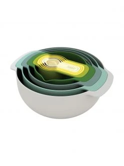 Joseph Joseph Schüssel- und Messlöffel-Set Nest Plus, 9-tlg., Set mit verschiedenen Größen