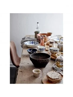 Bloomingville Schüsseln Cedar aus Aluminium in unterschiedlichen Größen, 2er-Set, Set mit verschiedenen Größen -Küche Geschäft Schusseln Cedar aus Aluminium in unterschiedlichen Grossen 2er Set 3