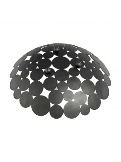 Schwarze Aufbewahrungsschale Drops, Ø 29 x H 9 cm -Küche Geschäft Schwarze Aufbewahrungsschale Drops 4