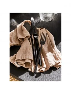 Westwing Collection Schwarzes Besteck-Set Shine, in verschiedenen Setgr&ouml;&szlig;en, 1 Person (5-tlg.) -Küche Geschäft Schwarzes Besteck Set Shine in verschiedenen Setgrossen 2