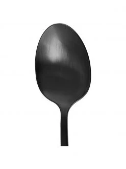 Westwing Collection Schwarzes Salatbesteck Shine mit mattem Finish, 2er-Set, L 24 cm -Küche Geschäft Schwarzes Salatbesteck Shine mit mattem Finish 2er Set 4