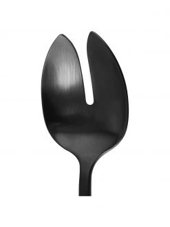 Westwing Collection Schwarzes Salatbesteck Shine mit mattem Finish, 2er-Set, L 24 cm -Küche Geschäft Schwarzes Salatbesteck Shine mit mattem Finish 2er Set 5