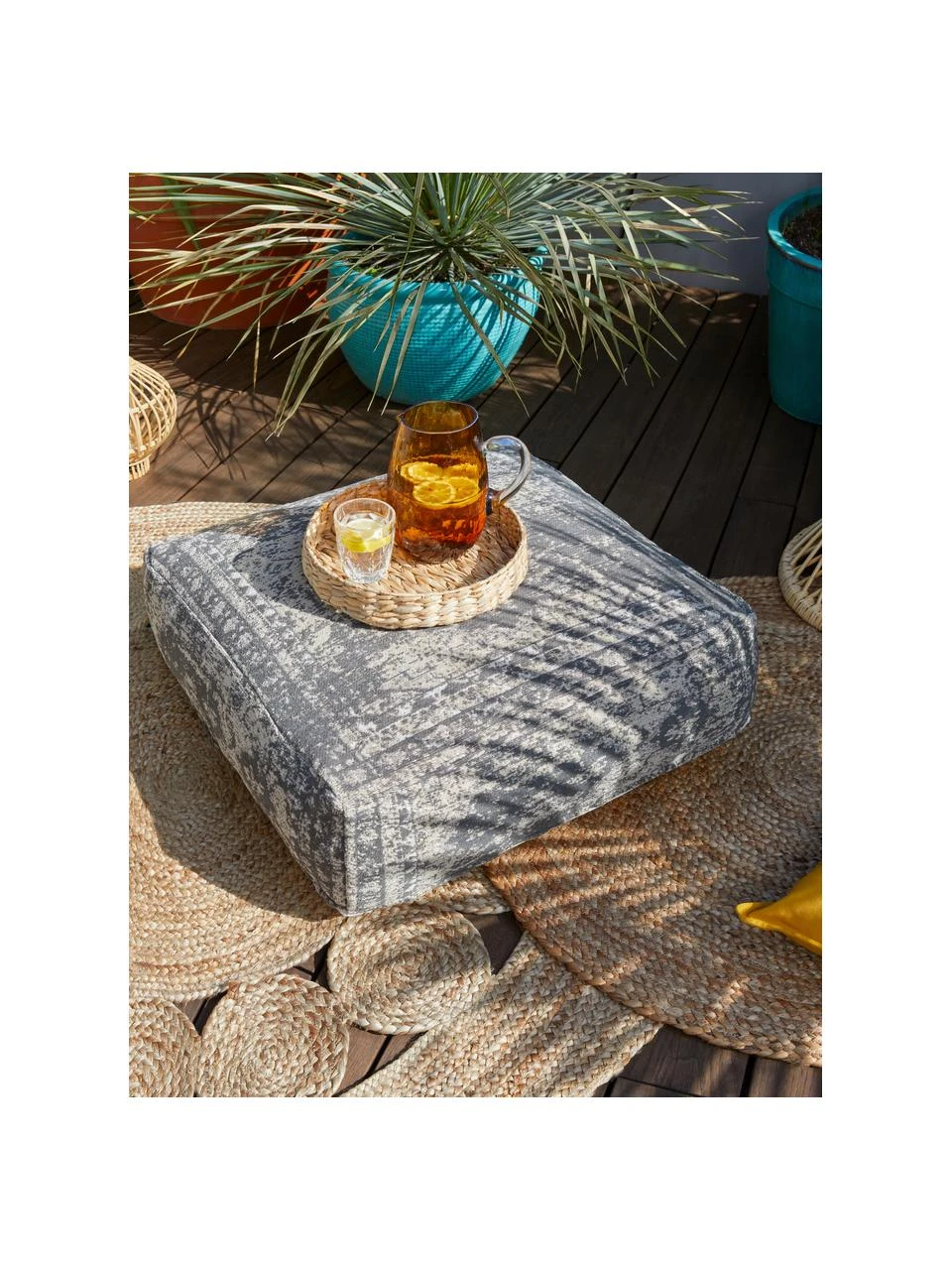 Seegras Deko-Tablett-Set Paola, 2-tlg., Ø 30 cm, Set mit verschiedenen Größen 2 Seegras Deko-Tablett-Set Paola, 2-tlg., Ø 30 cm, Set mit verschiedenen Größen – Bild 2