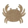Cote Table Seegras-Tischset Crab in Krebsform, B 38 x L 48 cm