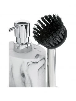 Andrea House Seifenspender Galia in Weiß, 3er-Set, B 24 x H 12 cm -Küche Geschäft Seifenspender Galia in Weiss 3er Set 4