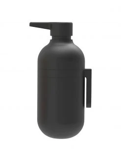 Stelton Seifenspender Pumpit in Schwarz, Ø 8 x H 20 cm