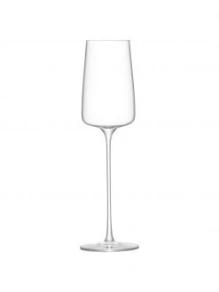 Lsa International Sektflöten Metropolitan, 4 Stück, Ø 7 x H 25 cm, 230 ml