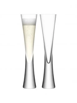 Lsa International Sektflöten Moya, 2 Stück, Ø 6 x H 25 cm, 170 ml