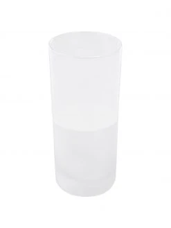 Semi-transparente Wassergläser Lilli, 4 Stück, Ø 7 x H 16 cm, 400 ml