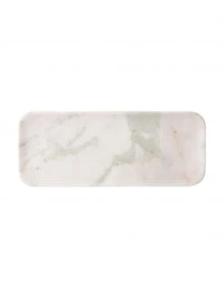 HKliving Servierplatte Tina in Weiß, B 12 x T 30 cm 7 HKliving Servierplatte Tina in Weiß, B 12 x T 30 cm -Küche Geschäft Servierplatte Tina in Weiss 3