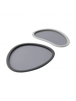 Umbra Serviertablett-Set Hub in Grau, 2-tlg., Set mit verschiedenen GrößenNur noch wenige verfügbar