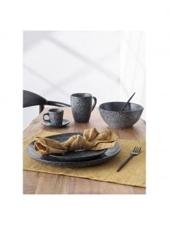 Servietten Abinadi aus Baumwolle/Leinen in Senfgelb, 2 Stück, B 42 x L 42 cm -Küche Geschäft Servietten Abinadi aus BaumwolleLeinen in Senfgelb 2 Stuck 5