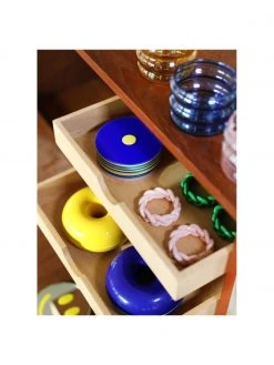 Küche Verkaufsladen -Küche Geschäft Serviettenringe Braid in Rosa 4 Stuck 1