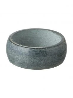 Broste Copenhagen Serviettenringe Soap Stone, 6 Stück, Ø 5 x H 2 cm