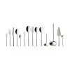 Villeroy & Boch Silberfarbenes Besteck-Set Ella, 12 Personen (70-tlg.), Set in verschiedenen Größen