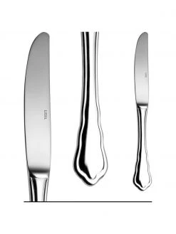 Silberfarbenes Besteck-Set Lotus, 6 Personen (24-tlg.), Set in verschiedenen Größen -Küche Geschäft Silberfarbenes Besteck Set Lotus 6 Personen 24 tlg 5