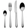 Silberfarbenes Besteck-Set Tulip, 6 Personen (24-tlg.), Set in verschiedenen Größen