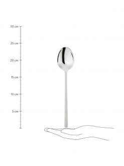 Westwing Collection Silberfarbenes Salatbesteck Shine, hochglanzpoliert, 2er-Set, L 24 cm 2 Westwing Collection Silberfarbenes Salatbesteck Shine, hochglanzpoliert, 2er-Set, L 24 cm -Küche Geschäft Silberfarbenes Salatbesteck Shine hochglanzpoliert 2er Set 2