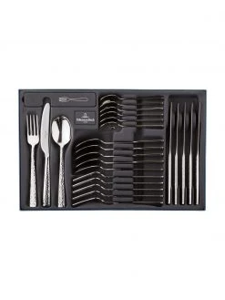 Villeroy & Boch Silbernes Design-Besteck-Set Blacksmith mit gehämmerten Griffen, 6 Personen (30-tlg.), Set mit verschiedenen Größen 10 Villeroy & Boch Silbernes Design-Besteck-Set Blacksmith mit gehämmerten Griffen, 6 Personen (30-tlg.), Set mit verschiedenen Größen -Küche Geschäft Silbernes Design Besteck Set Blacksmith mit gehammerten Griffen 6 Personen 30 tlg 4