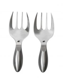 By On Silbernes Salatbesteck Insalata aus Edelstahl, 2er-Set, L 26 cm