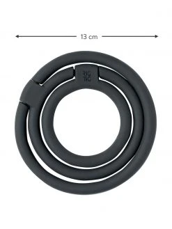 Rig-Tig Silikon Topfuntersetzer Circles in Schwarz, verschiedene Gr&ouml;&szlig;en, Set mit verschiedenen Größen -Küche Geschäft Silikon Topfuntersetzer Circles in Schwarz verschiedene Grossen 2