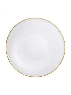 Cote Table Speiseteller Orphee aus Glas, 2 Stück, Ø 28 cm