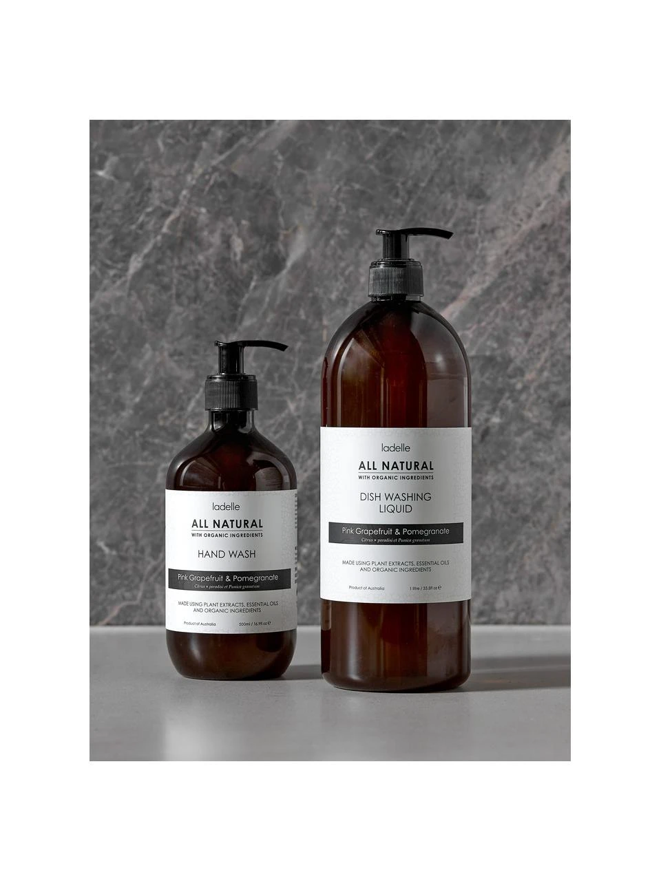 Ladelle Spülmittel All Natural (Grapefruit & Granatapfel) 1 L 2 Ladelle Spülmittel All Natural (Grapefruit & Granatapfel) 1 L – Bild 2