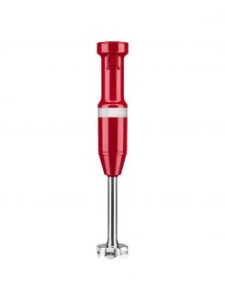 KitchenAid Stabmixer Artisan in Rot mit Zubehör, B 12 x H 41 cm