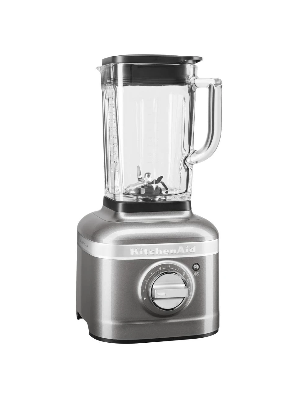 KitchenAid Standmixer Artisan in Silberfarben, B 20 x H 40 cm 1 KitchenAid Standmixer Artisan in Silberfarben, B 20 x H 40 cm