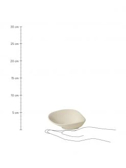 Broste Copenhagen Steingut-Snacksch&auml;lchen Limfjord in organischer Form, 2 St&uuml;ck, B 11 x L 10 cm -Küche Geschäft Steingut Snackschalchen Limfjord in organischer Form 2 Stuck 2