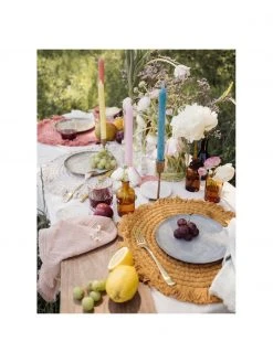 Calma House Stoff-Servietten Layer in Rosa, 4 St&uuml;ck, B 45 x L 45 cmNur noch wenige verfügbar -Küche Geschäft Stoff Servietten Layer in Rosa 4 Stuck 5