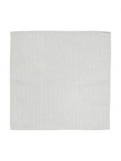 Erika Vaitkute Stoff-Servietten Streifen aus Halbleinen, 6 Stück, B 45 x L 45 cm