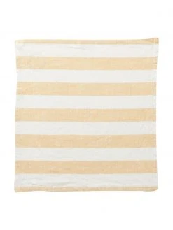 OYOY Living Design Stoff-Servietten Strip aus Baumwolle, 2 Stück, B 45 x L 45 cm
