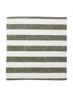 OYOY Living Design Stoff-Servietten Strip aus Baumwolle, 2 Stück, B 45 x L 45 cm