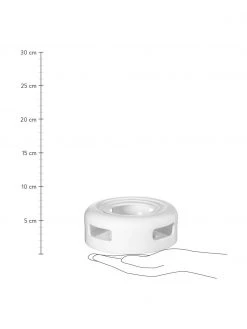 Asa Stövchen Sonoko aus Porzellan, Ø 14 cm, H 6 cm -Küche Geschäft Stovchen Sonoko aus Porzellan 2