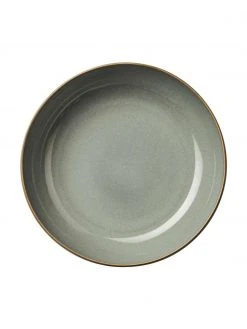 Asa Suppenteller Saisons Eucalyptus aus Steingut, 6 Stück, B 21 cm x H 5.5 cm -Küche Geschäft Suppenteller Saisons Eucalyptus aus Steingut 6 Stuck 3