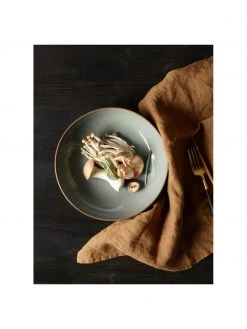 Asa Suppenteller Saisons Eucalyptus aus Steingut, 6 Stück, B 21 cm x H 5.5 cm -Küche Geschäft Suppenteller Saisons Eucalyptus aus Steingut 6 Stuck 4