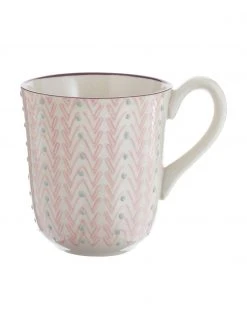 Bloomingville Tassen Maya mit kleinem Muster, 3er-Set, Ø 9 x H 10 cm, 360 ml -Küche Geschäft Tassen Maya mit kleinem Muster 3er Set 3