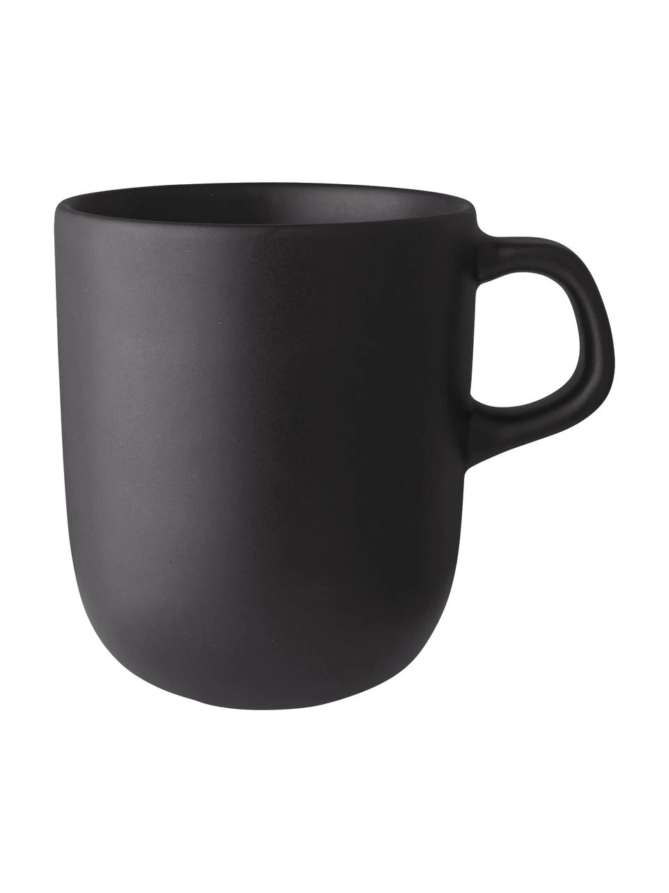 Eva Solo Tassen Nordic Kitchen aus Steingut in Schwarz matt, 4 Stück, Ø 8 cm, 300 mlNur noch wenige verfügbar 1 Eva Solo Tassen Nordic Kitchen aus Steingut in Schwarz matt, 4 Stück, Ø 8 cm, 300 mlNur noch wenige verfügbar