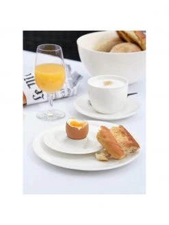 Asa Tassen &agrave; table mit Untertassen aus Fine Bone China, 6 St&uuml;ck, B 9 cm x H 6 cm, 200 ml -Küche Geschäft Tassen a table mit Untertassen aus Fine Bone China 6 Stuck 3