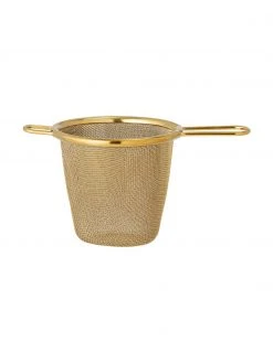 Bloomingville Teesieb Kronos in Gold, B 14 x H 7 cm -Küche Geschäft Teesieb Kronos in Gold 2