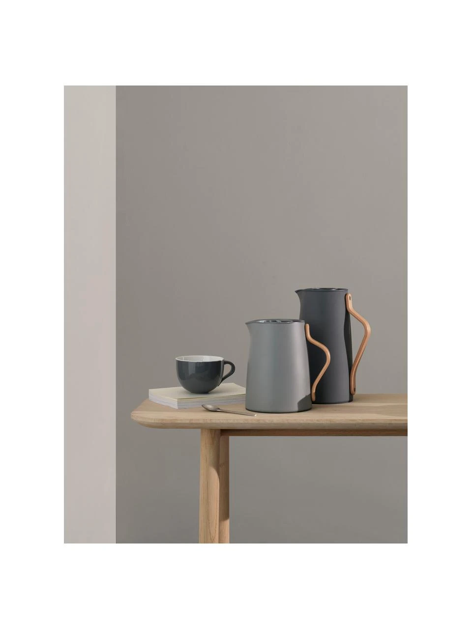 Stelton Teezubereiter Emma in Grau matt, 1 L 2 Stelton Teezubereiter Emma in Grau matt, 1 L – Bild 2